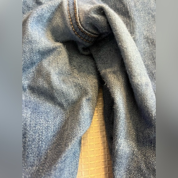 American Eagle Next Level Stretch Hi-Rise Jegging Distressed Blue Jeans 18 Short - Picture 15 of 16